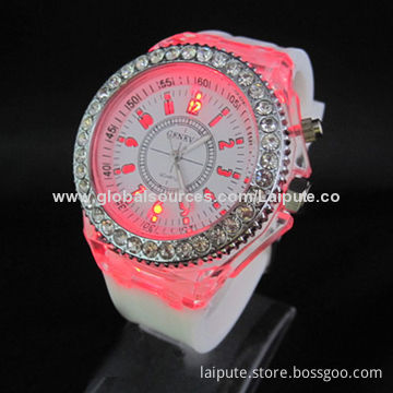 Hot-selling Sports Luminous Watch with 20mm Band Width, Customized Colors Welcomed
